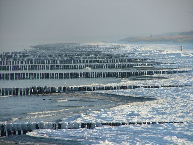 Winter am Strand